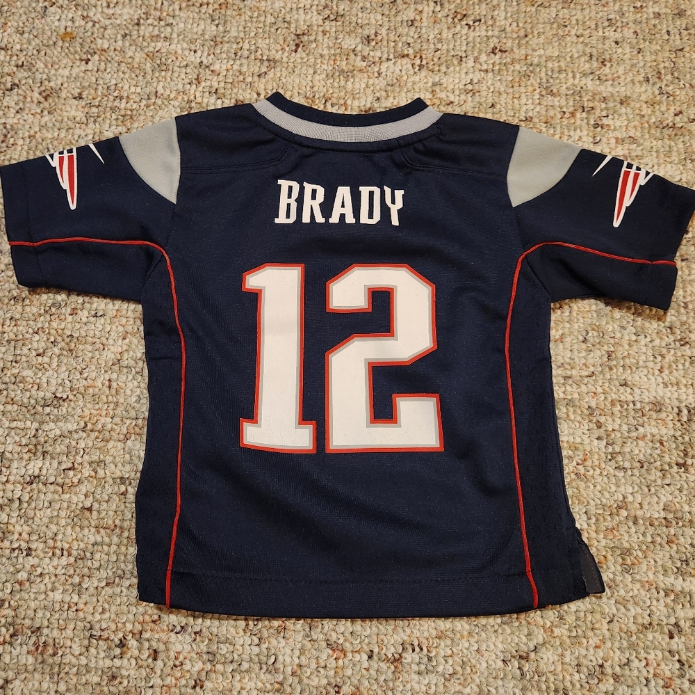 Patriots #12 Brady Jersey
